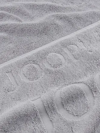 JOOP | Duschtuch 80x150cm STUDIO REPEAT Marine | hellgrau